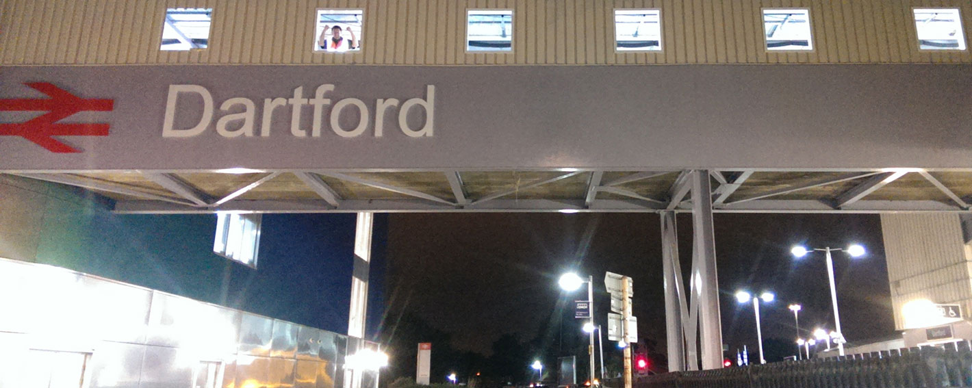 Dartford Railway Station Footbridge