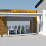 West Croydon Railway Station - artists' impression of re-development