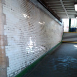 Queenstown Road Railway Station Subway - before re-tiling project