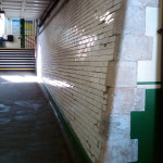 Queenstown Road Railway Station Subway - before re-tiling project